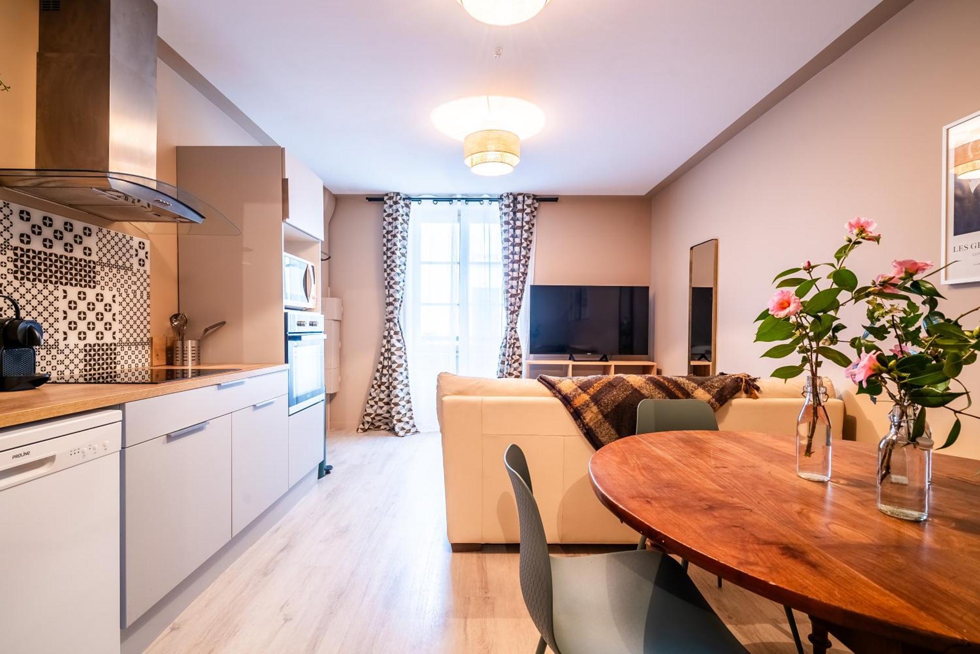 Mon Appart'Hotel - Gare De Limoges - Duplex 2 Chambres - Parking En Supp Eksteriør bilde